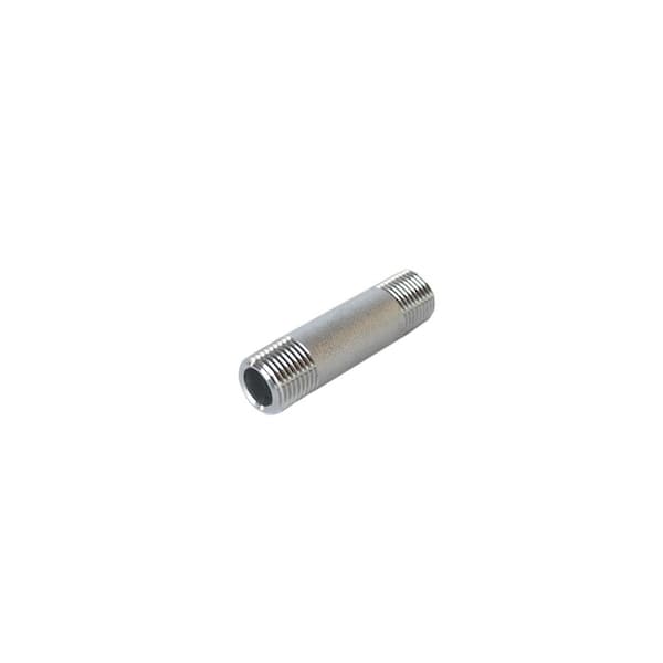 Pipe Male Hose Barb Adaptor: 1/8 Fitting, 316L Stainless Steel