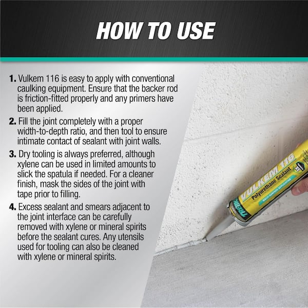 Tremco Vulkem 116 10.1 oz. Buff Exterior Polyurethane Sealant (12