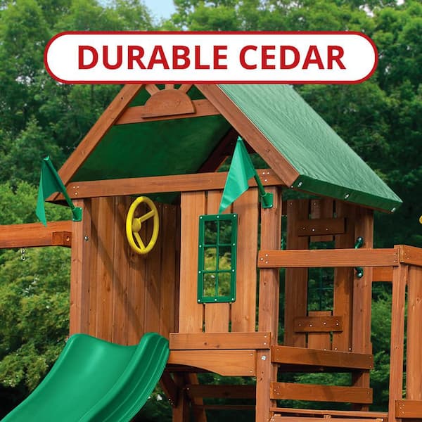 Swing-N-Slide Playsets DIY Knightsbridge Plus Wooden Outdoor