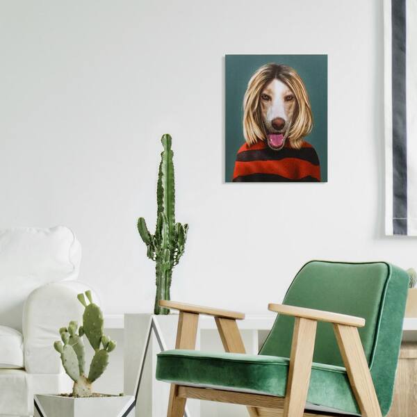 Pets Rock 20 in. x 16 in. GG Graphic Art on Wrapped Canvas Wall