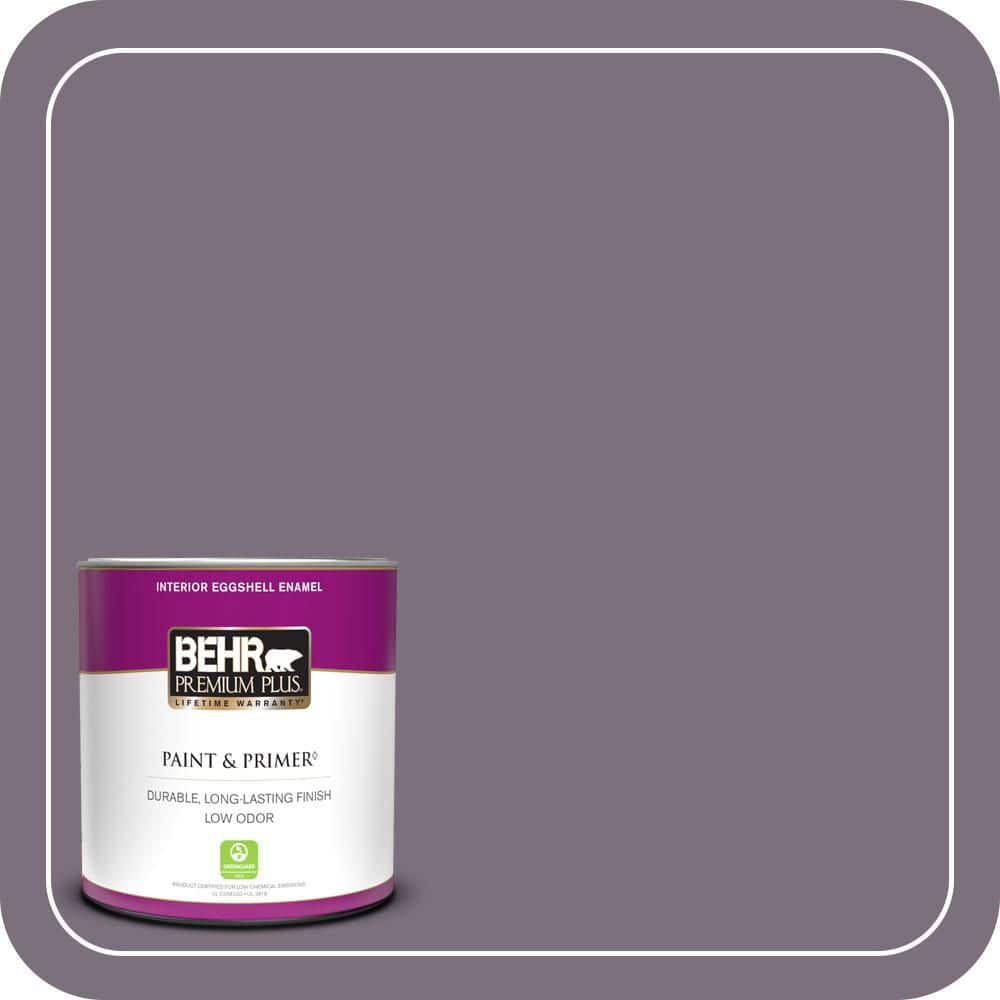 1 qt. #PPU17-17 Plum Shadow Eggshell Enamel Low Odor Interior Paint & Primer price history on PriceWatchPro