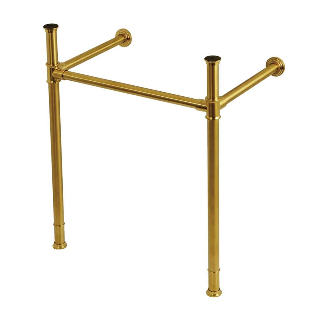 Imperial 25.2 in. x 17.9 in. Stainless Steel and Brass Console Sink Legs in Brushed Brass price history on PriceWatchPro