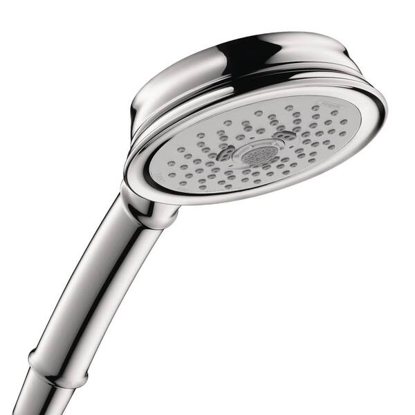 Hansgrohe 3Spray Patterns with 4.3 in. Single Wall Mount Handheld