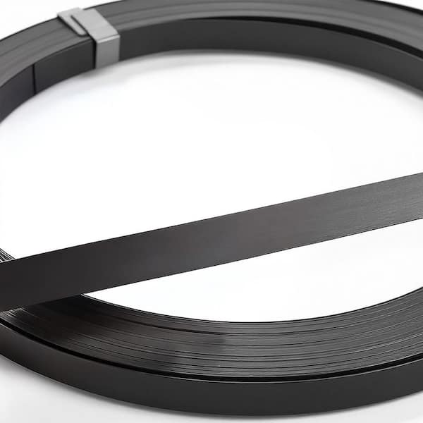 Steel Strapping Coil, 3/4 in. x 0. 02 in. x 1640 ft., 1700 lbs. Break Strength, Heavy Duty Metal Banding