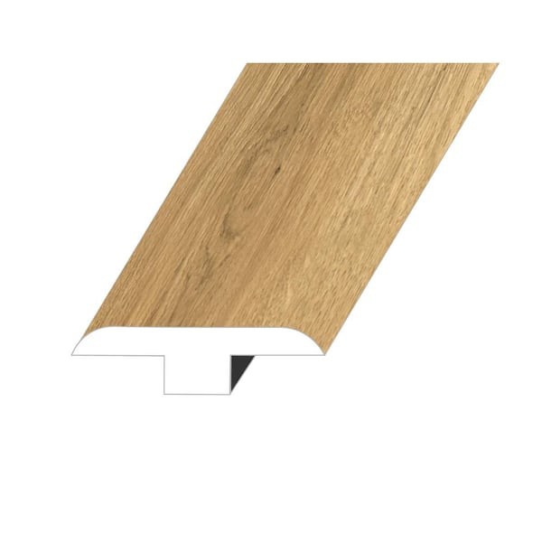 Rhodes Moroccan Tan 0.5 in. Thick x 1.8 in. W x 94.5 in. L HDF Waterproof Laminate Embossed Wood Look T-Molding