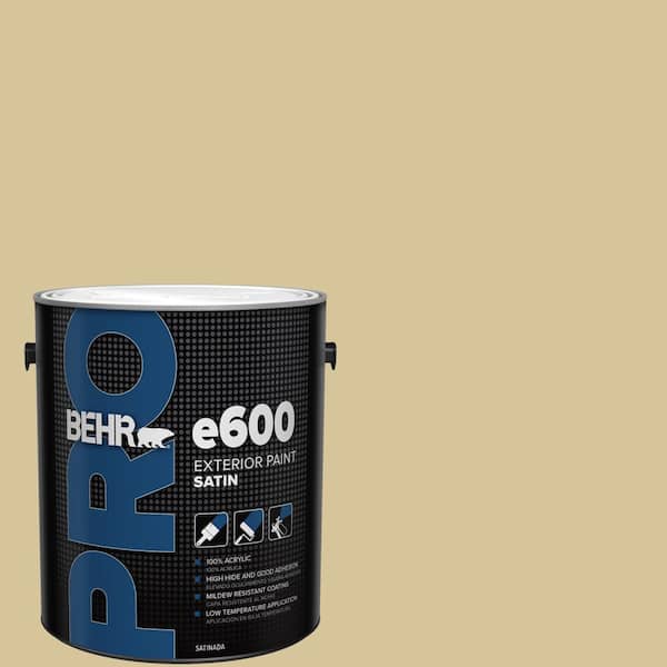 1 gal. #HDC-NT-02 White Oak Satin Exterior Paint