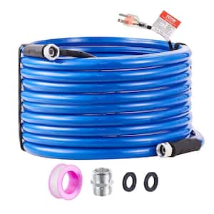 75 ft. Heated Water Hose for RV, Heated Drinking Water Hose Antifreeze to -45°F, Automatic Self-regulating 5/8 in.