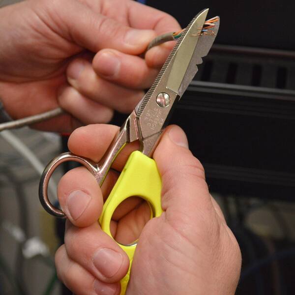 Jameson Snip Grip with Ergonomic Handle for Electrician Splicer