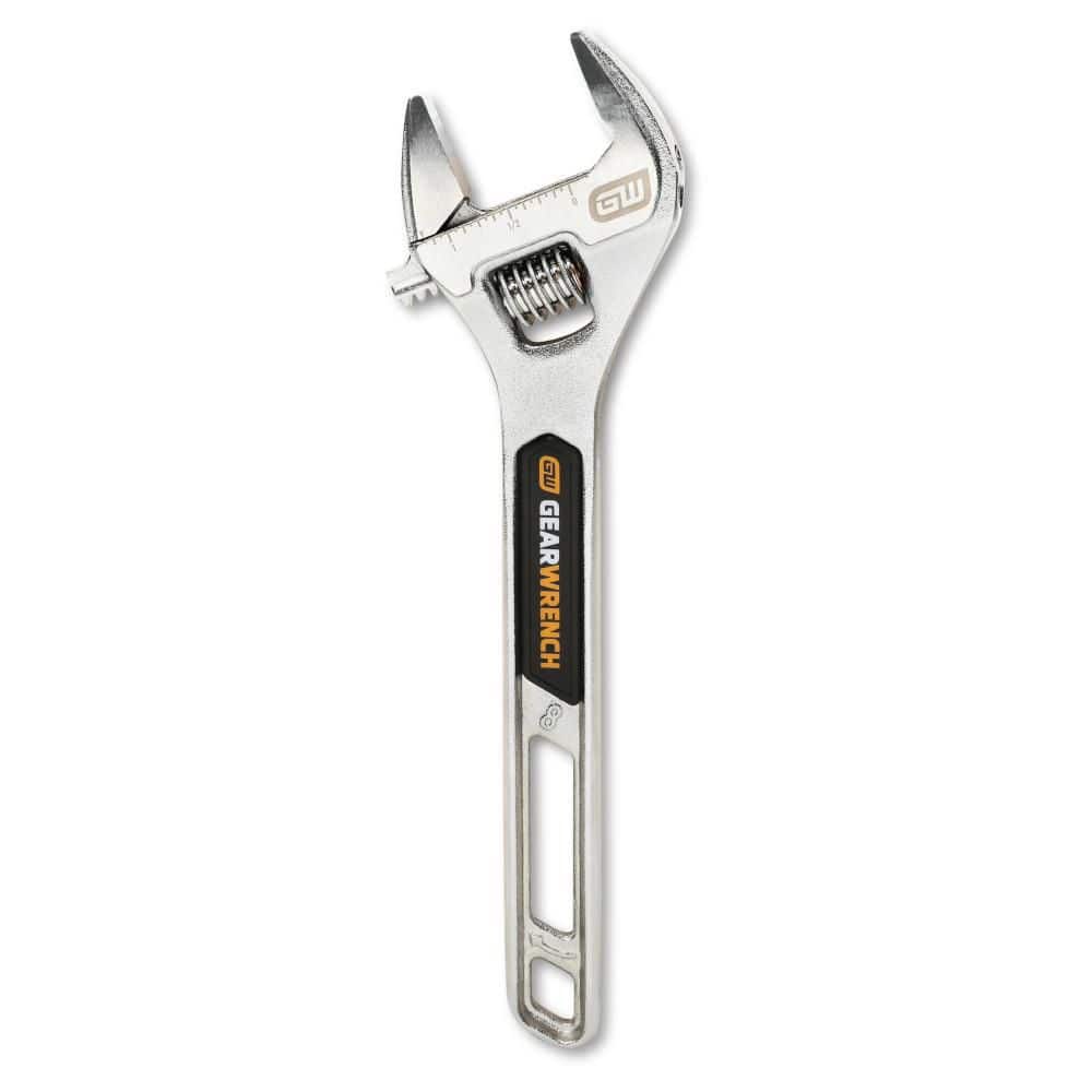 8 in. Chrome Adjustable Wrench