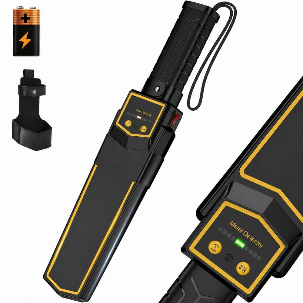Graphite Handheld Metal Detector Wand for Woodworking With 5-Level Sensitivity and 3 Alert Modes price history on PriceWatchPro