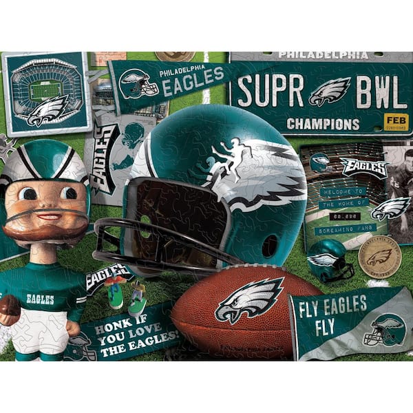YouTheFan NFL Philadelphia Eagles Wooden Retro Series Puzzle 0956709 - The  Home Depot