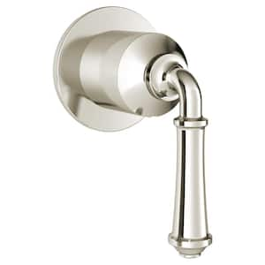 Delancey Lever 1-Handle Diverter Valve Trim Kit in Polished Nickel (Valve Not Included)