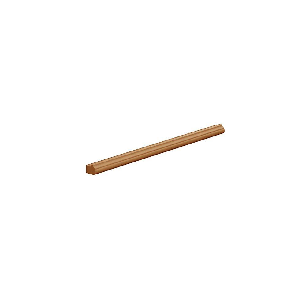 Aberdeen Recessed 12 in. W x 34.5 in. H x 24 in. D in Caramel Light Rail Mo