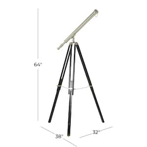 Silver Metal Telescope