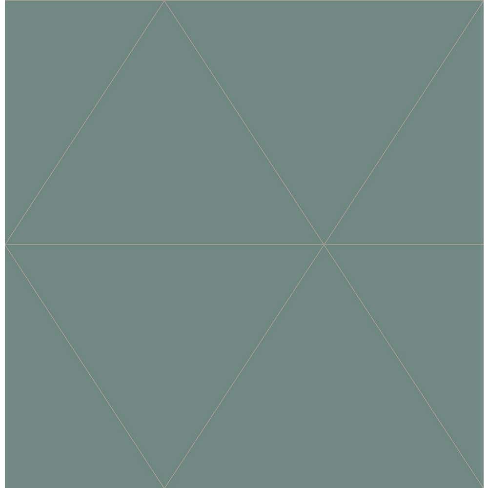 Reviews for AStreet Prints Twilight Green Geometric Paper Strippable