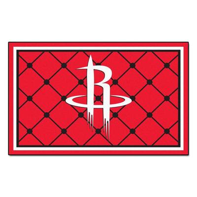 Houston Rockets 5 ft. x 8 ft. Area Rug