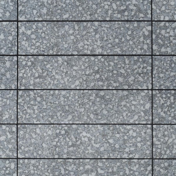 Ivy Hill Tile Emory Iron Gray 4.37 in. x 17.48 in. Polished Antique Mirrored Glass Wall Tile (7.42 sq. ft./Case)