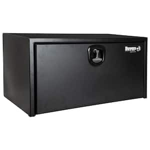 18 in. x 18 in. x 36 in. Matte Black Textured Steel Underbody Truck Tool Box