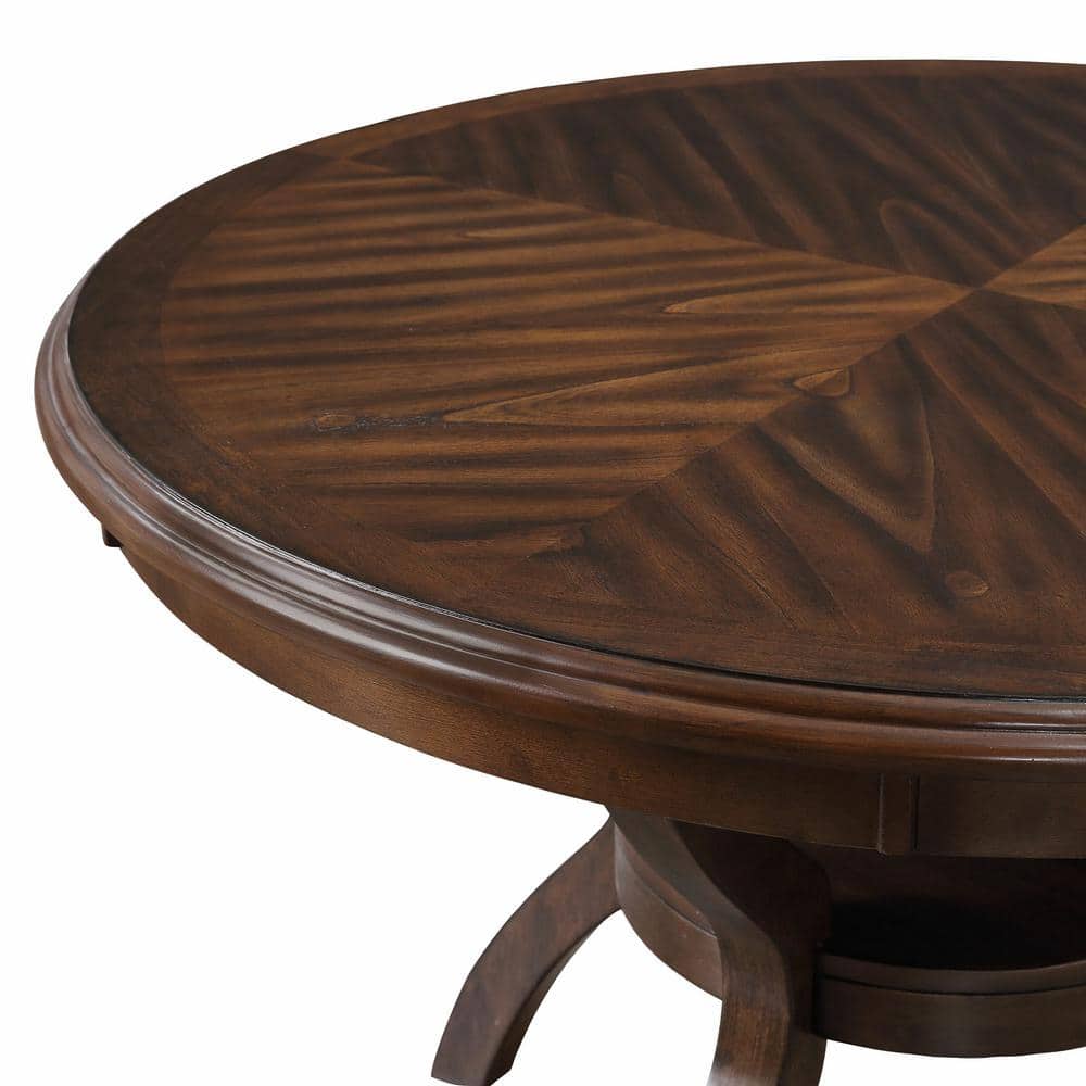 Turgeon 4 - Person Solid Wood Top Four Leg Dining Set
