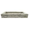 Mutual Materials StackStone 83 in. x 39 in. x 12 in. Cascade Blend Concrete Raised Garden Bed MS8339RRG191