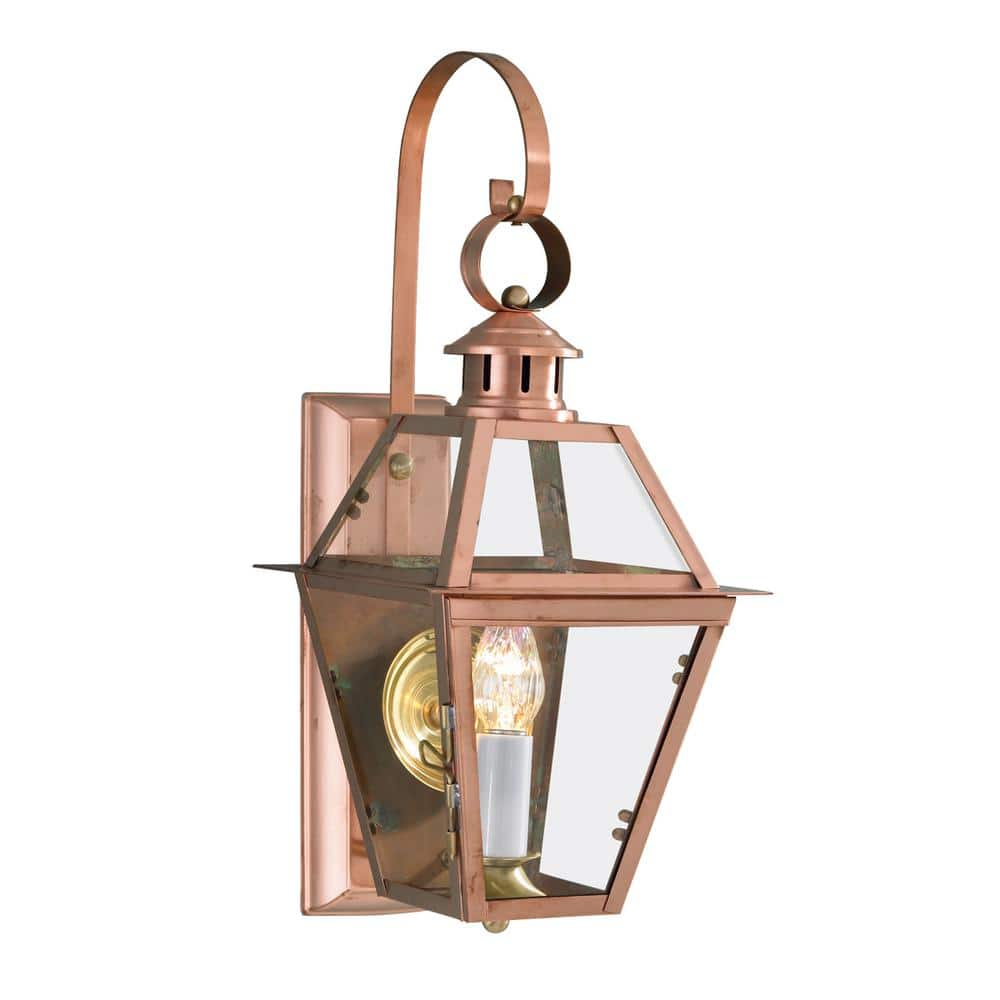 Copper Outdoor/Indoor Wall Lantern - GoNautical