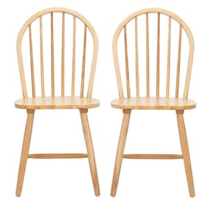 Camden Natural Spindle Back Wood Dining Chair (Set of 2)