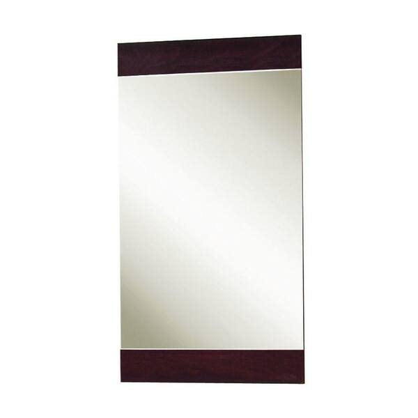 MagickWoods Sonata Urban 16 in. W Mirror in Mahogany-DISCONTINUED