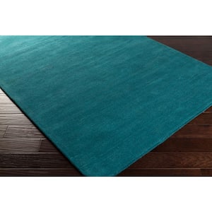 Falmouth Teal Doormat 3 ft. x 5 ft. Indoor Area Rug