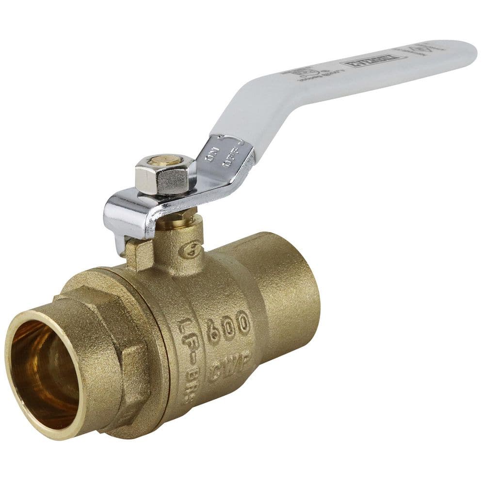 1 in. Sweat x 1 in. Sweat Lead Free Brass Full Port Ball Valve price history on PriceWatchPro