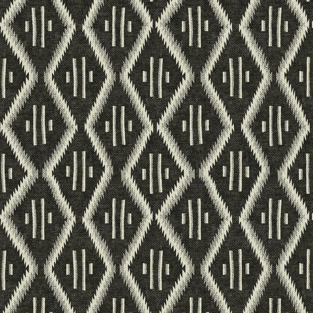 Noir Geometric Southwest Peel and Stick Wallpaper
