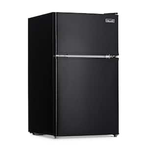 Danby DCR031B1WDD 19 Inch Compact Refrigerator with 3.1 cu. ft. Capacity,  CanStor Beverage Dispenser, Tall Bottle Storage, Crisper, Independent  Freezer Section, Eco-Friendly Refrigerant, and Energy Star®
