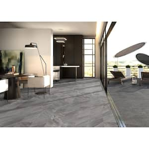 Ader Botticino 12 in. x 24 in. Matte Porcelain Floor and Wall Tile