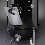 14 in. Smokey Mountain Cooker Smoker in Black with Cover and Built-In Thermometer