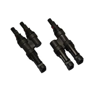 Solar Male and Female Branch Connectors MMF+FFM Pair