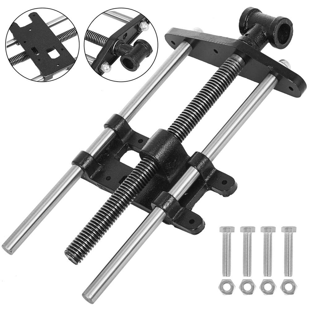 VEVOR Woodworking Bench Vise 10.5 in. HeavyDuty Steel and Cast Iron