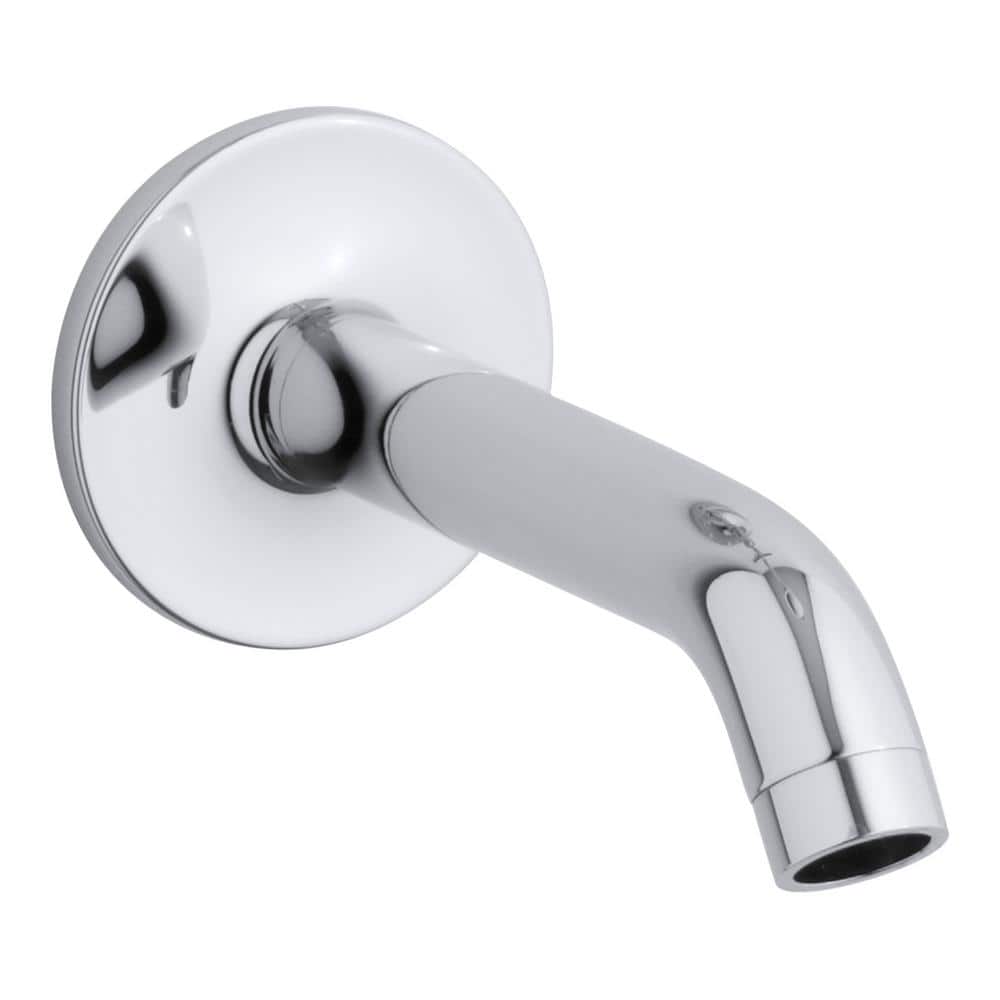 KOHLER Purist Wall-Mount Non-Diverter Bath Spout 35-Degree in Polished Chrome