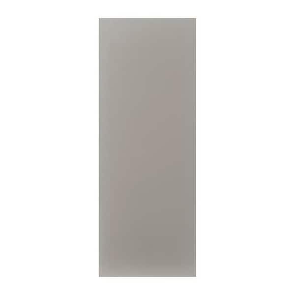 Hampton Bay Avondale 11.25 in. W x 36 in. H Wall Cabinet Flush End Panel in Dove Gray