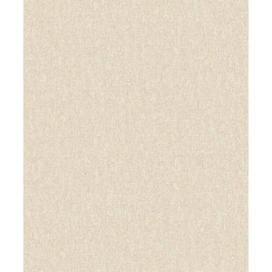 Vivian Wheat Linen Paper Strippable Roll (Covers 57.8 sq. ft.)
