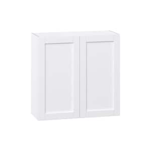 Mancos Bright White Shaker Assembled Wall Kitchen Cabinet (36 in. W x 35 in. H x 14 in. D)