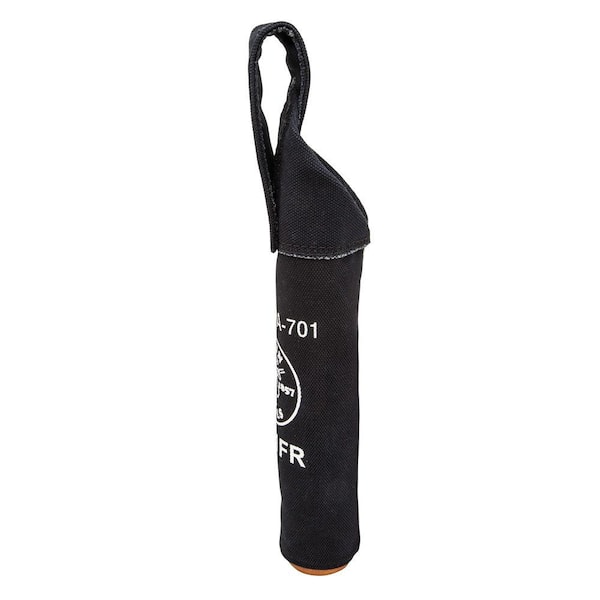 2-1/2 in. Flame-Retardant Canvas Electrode Tool Bag in Black 2-1/2 in. Flame-Retardant Canvas Electrode Tool Bag in Black
