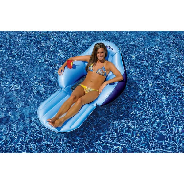 Swimline Convertible Solo Easy Chair Swimming Pool Lounge