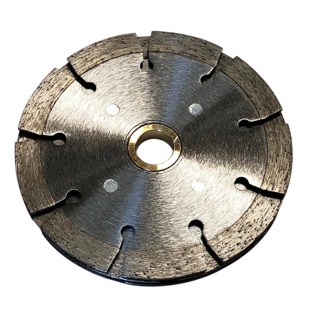 "4 in. Diamond Tuck Point Blades For Mortar, 3/8 in. Tuck Width, Sandwich Dual Blades, 7/8""-5/8"" Non-Threaded Arbor" price history on PriceWatchPro