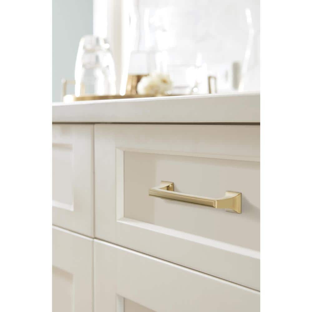 Champagne Bronze 3-3/4" Modern Cabinet Bar Pull