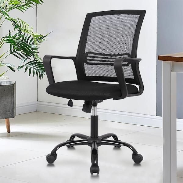 SMUGDESK Office Chair Mid-Back Breathable Mesh Desk Chair with Lumbar Support