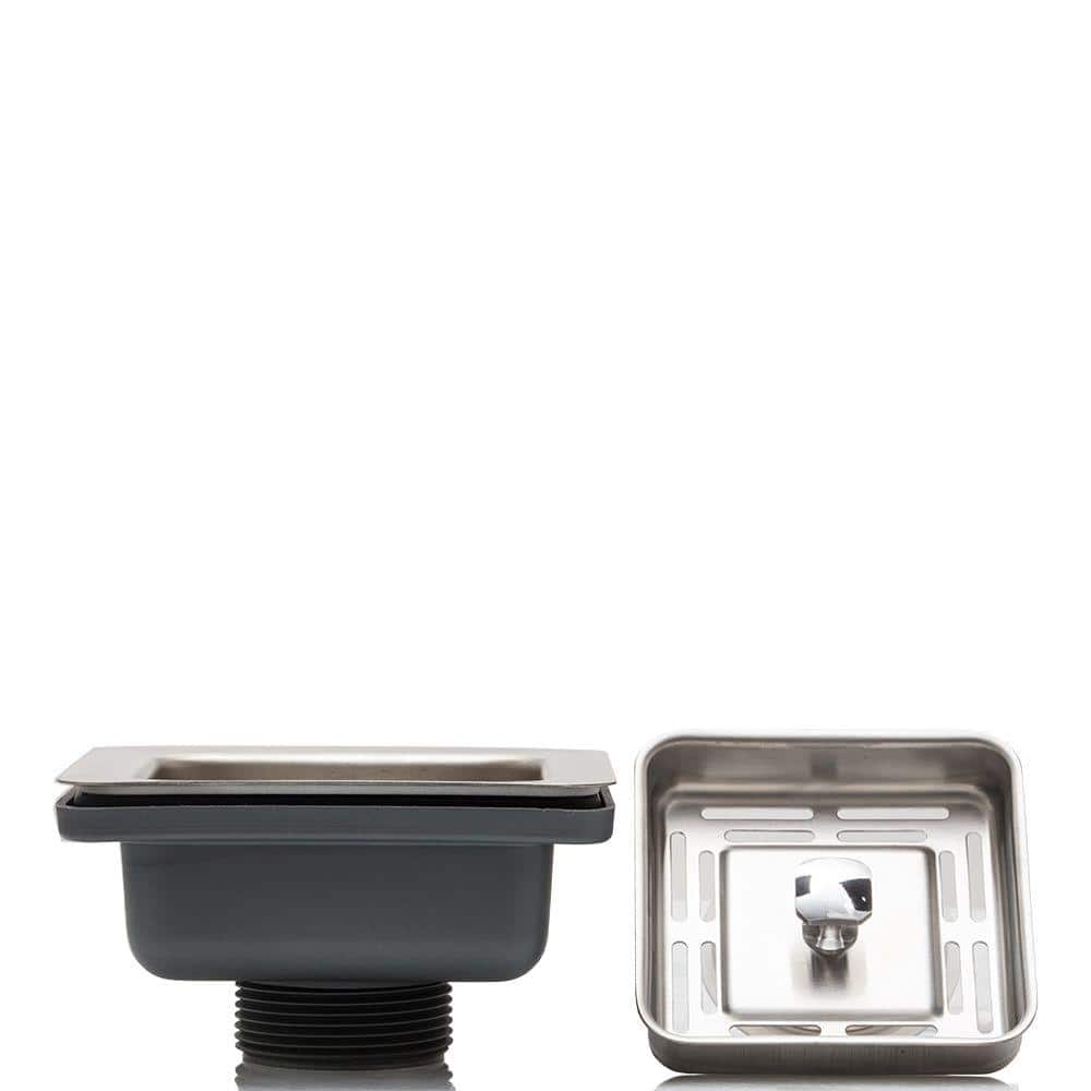 Stainless Steel Square Strainer Drain price history on PriceWatchPro