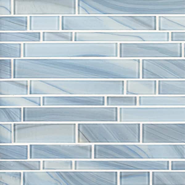 Graphic Tile Mosaic Lozenge - Luxury S00 Blue