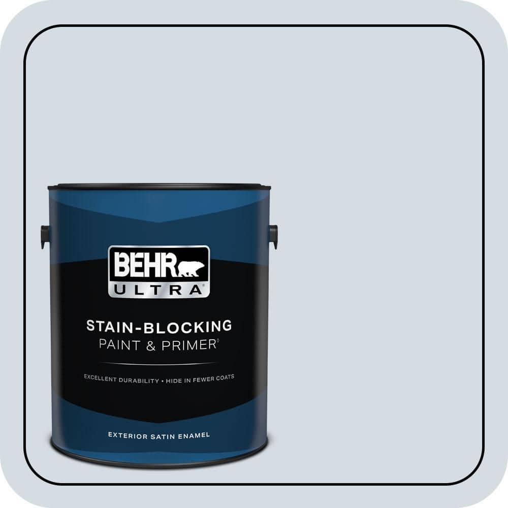 1 gal. #PPL-45 Mystic Pool Satin Enamel Exterior Paint & Primer price history on PriceWatchPro