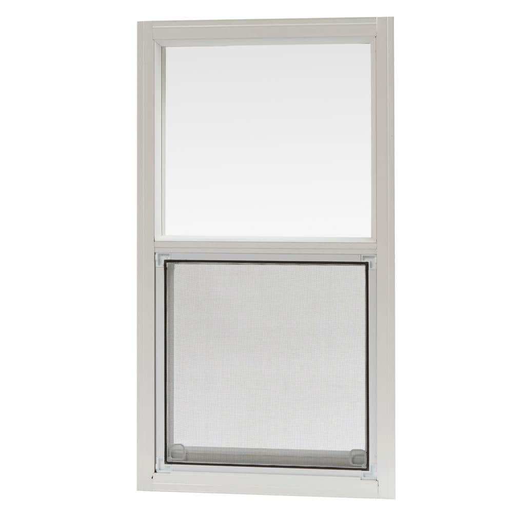 TAFCO WINDOWS 14 In. X 27 In. Mobile Home Single Hung Aluminum Window ...