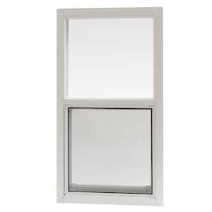 14 in. x 27 in. Mobile Home Single Hung Aluminum Window - White