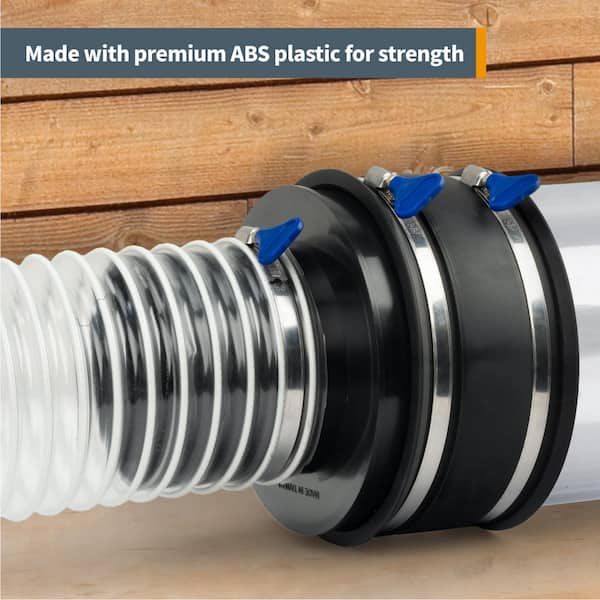 POWERTEC 5" X 20' Dust Collection Hose, 5 Inch Dust Collector Hose For Woodworking And Wood Shop Dust Collection System (70266 - View #12